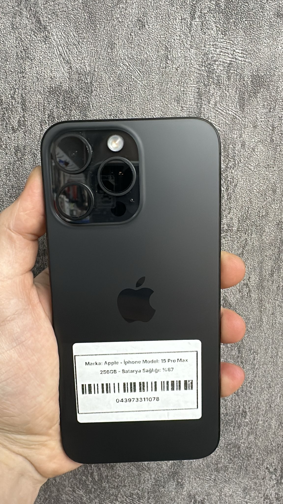 Apple - İphone 15 Pro Max 256GB